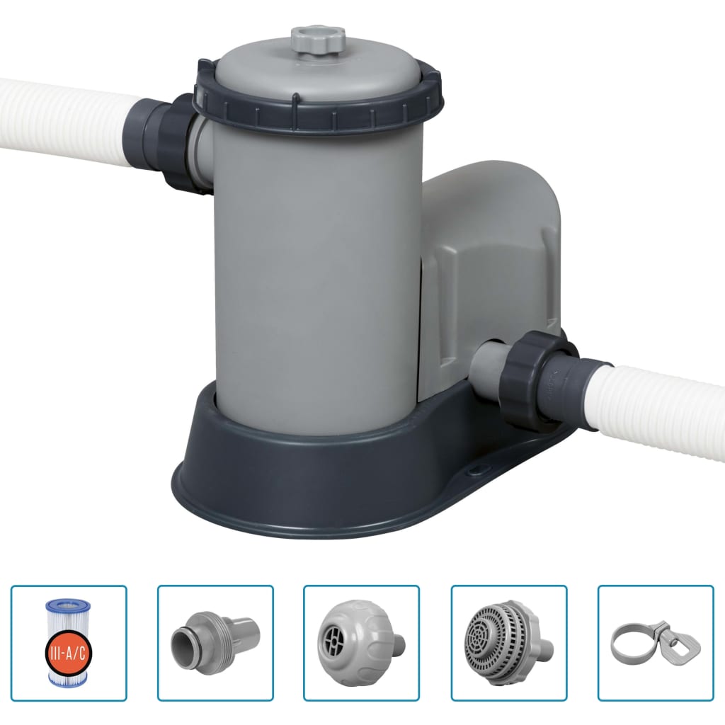 Piscina Fuori Terra Power Steel Rettangolare 19281 L