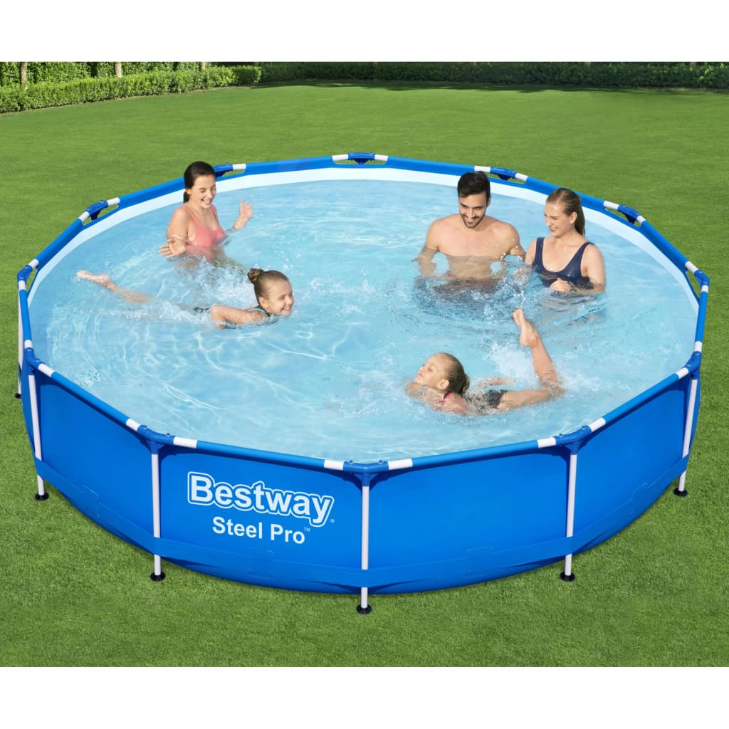 Telaio Piscina Steel Pro 366x76 cm