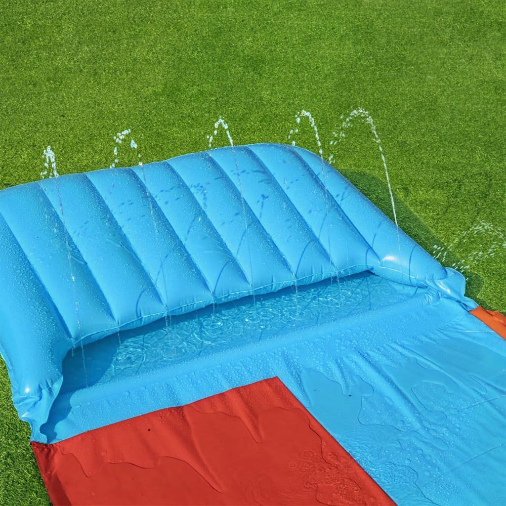 H2OGO Doppio Scivolo d'Acqua Tsunami Splash Ramp