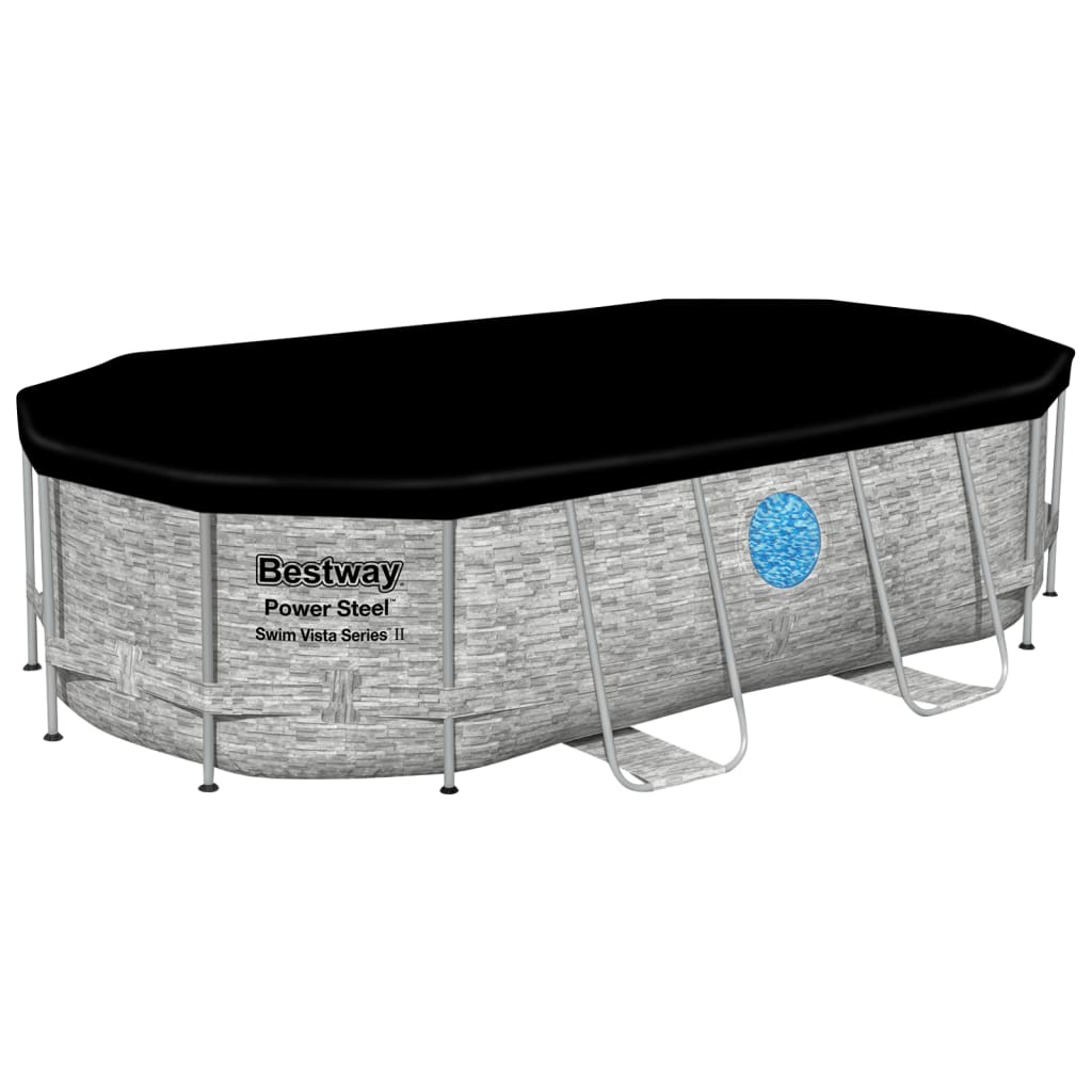 Set Piscina Power Steel 427x250x100 cm