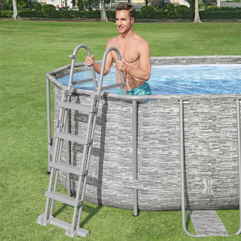 Set Piscina Power Steel Swim Vista Series 549x274x122 cm