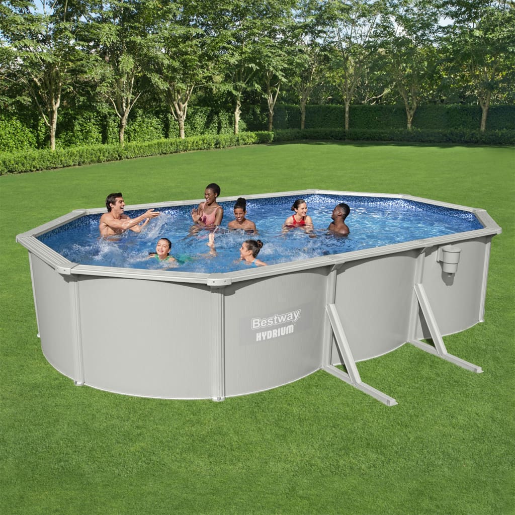 Telaio Piscina Fuori Terra Ovale Hydrium 610x360x120 cm
