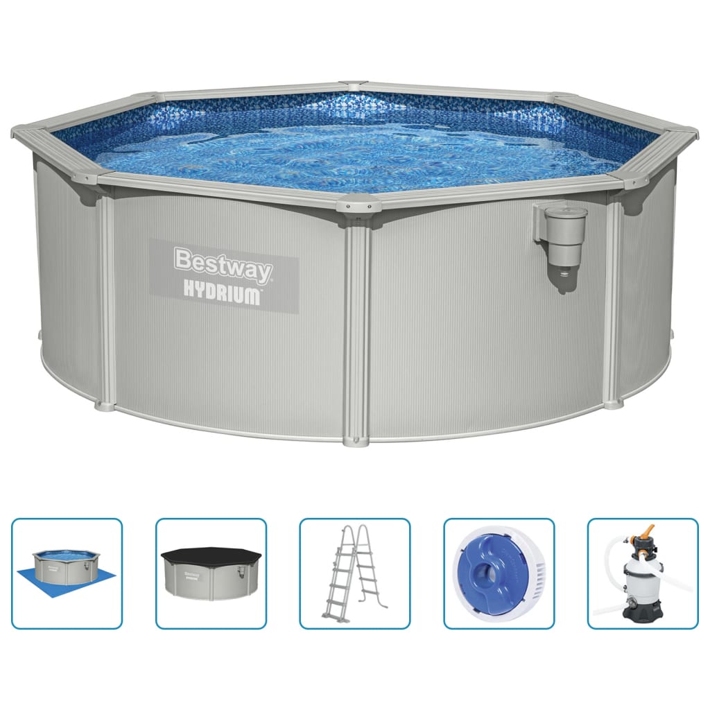Telaio Piscina Fuori Terra Rotonda Hydrium 360x120 cm