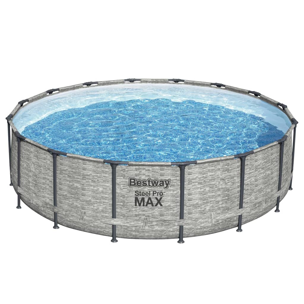 Piscina Rotonda Power Steel 488x122 cm