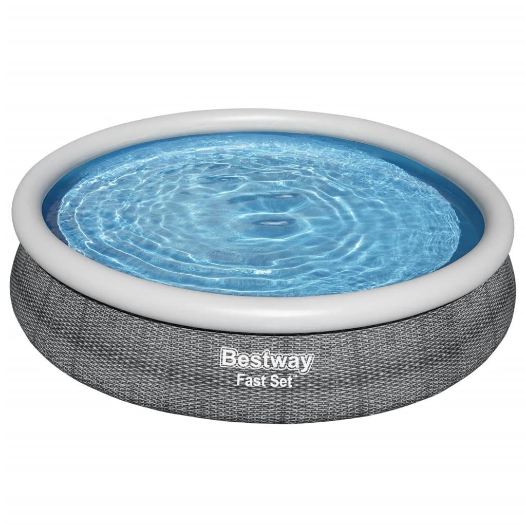 Set Piscina Rotonda 366x76 cm