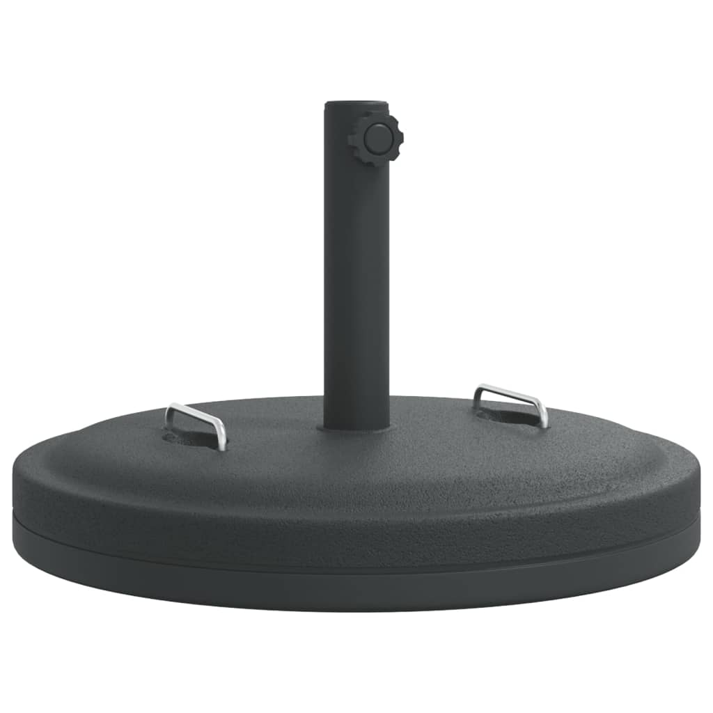 Base per Ombrellone con Manici per Pali Ø38/48 mm 25 kg Rotonda