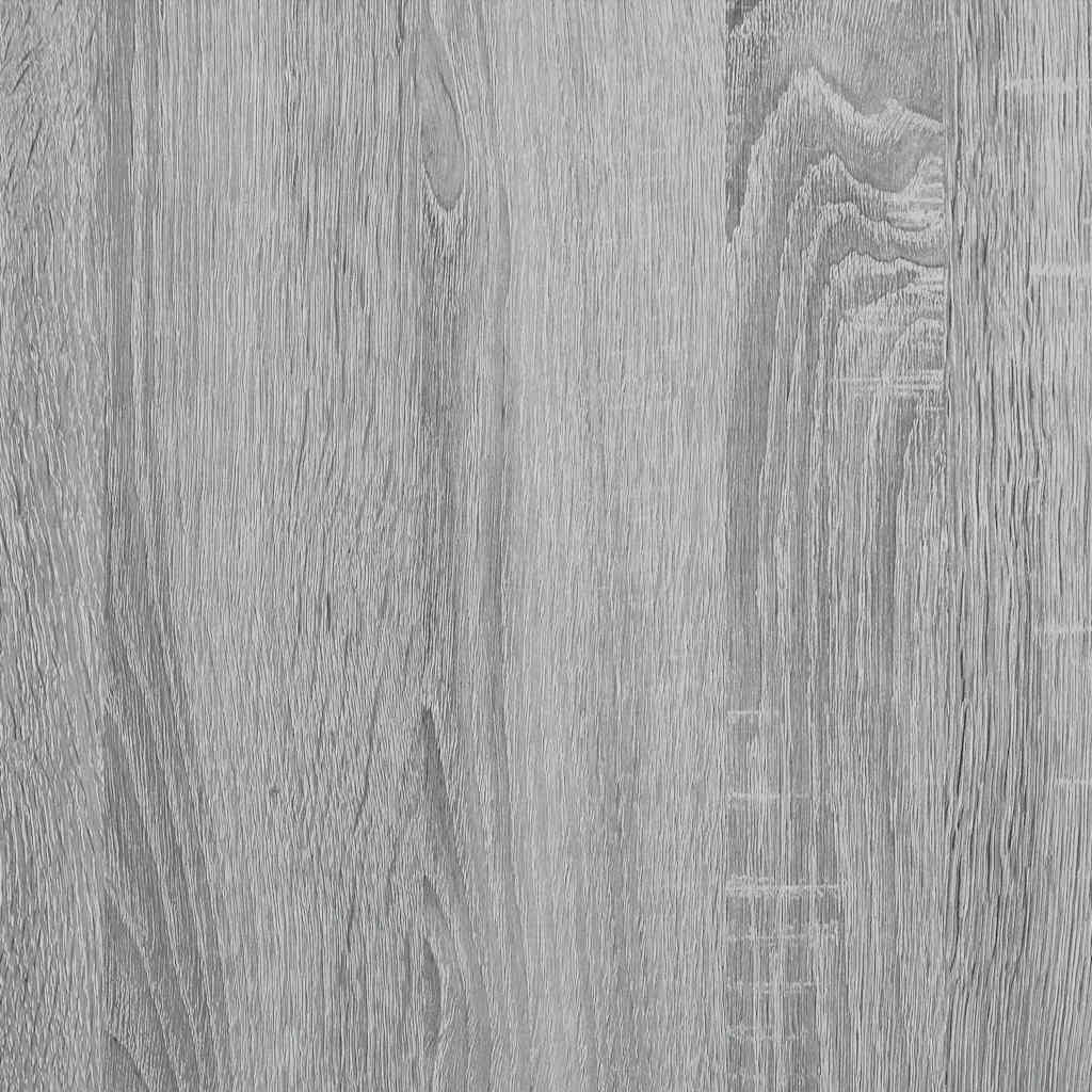 Armadietto Bagno Grigio Sonoma 35x37,5x100 cm Legno Multistrato