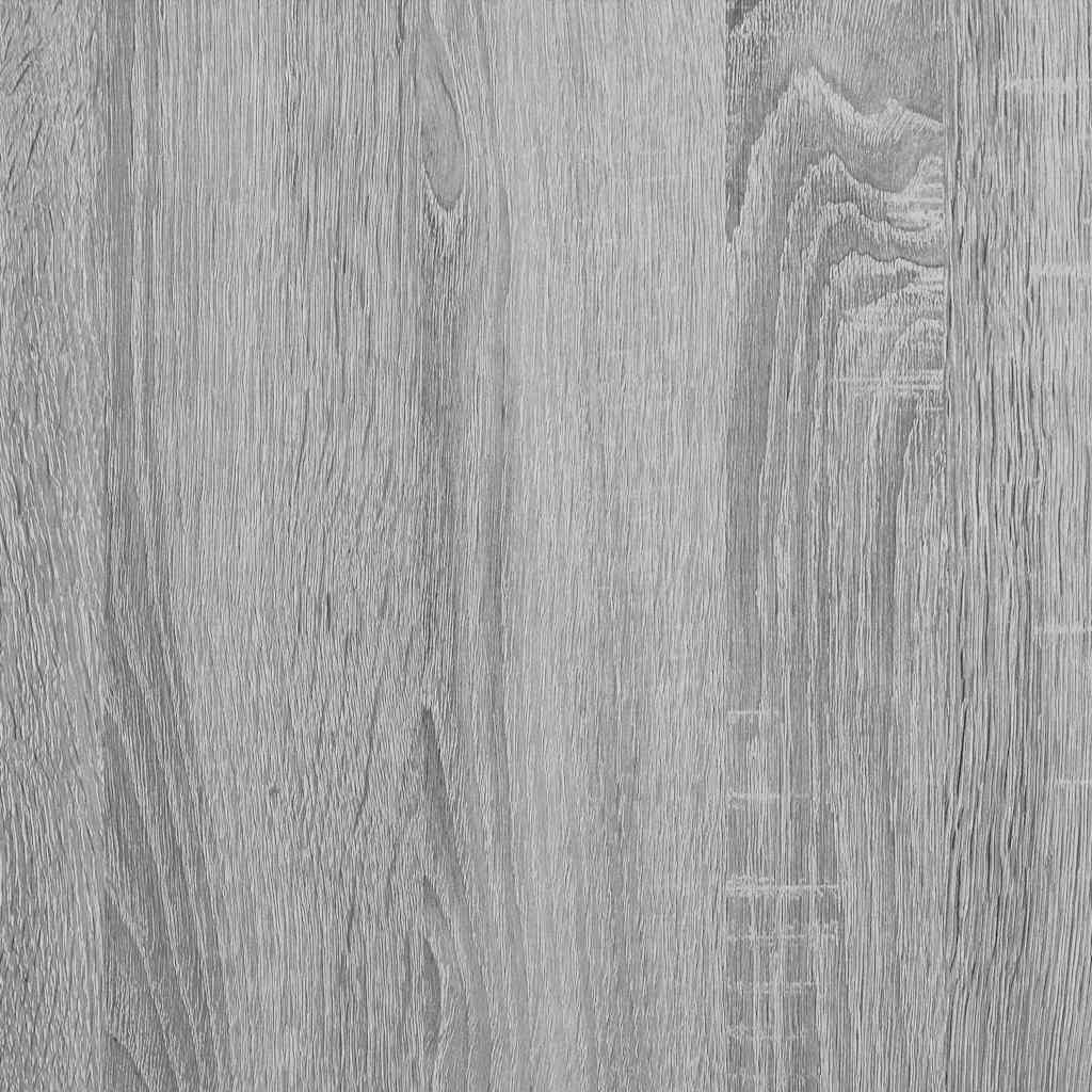 Armadietto Bagno Grigio Sonoma 35x37,5x166 cm Legno Multistrato