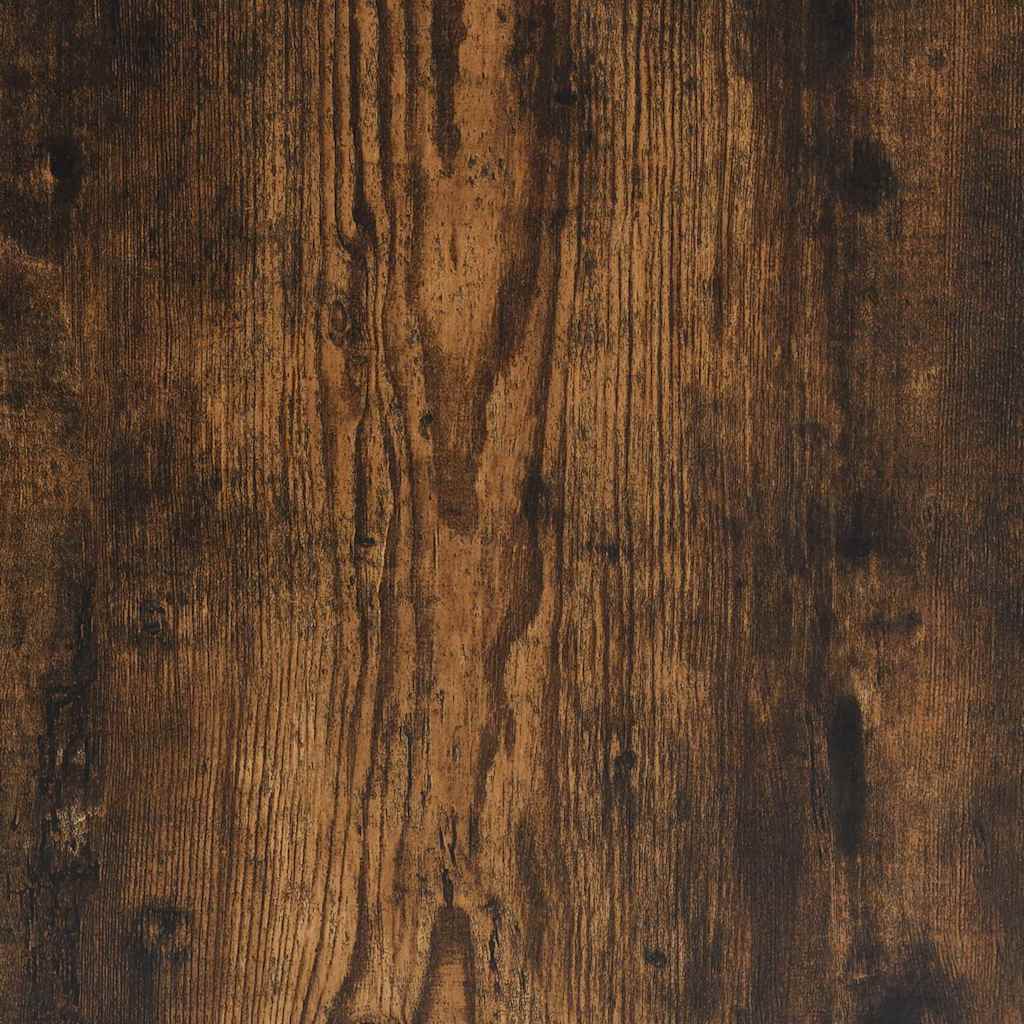 Armadietto Bagno Rovere Fumo 35x37,5x100cm in Legno Multistrato