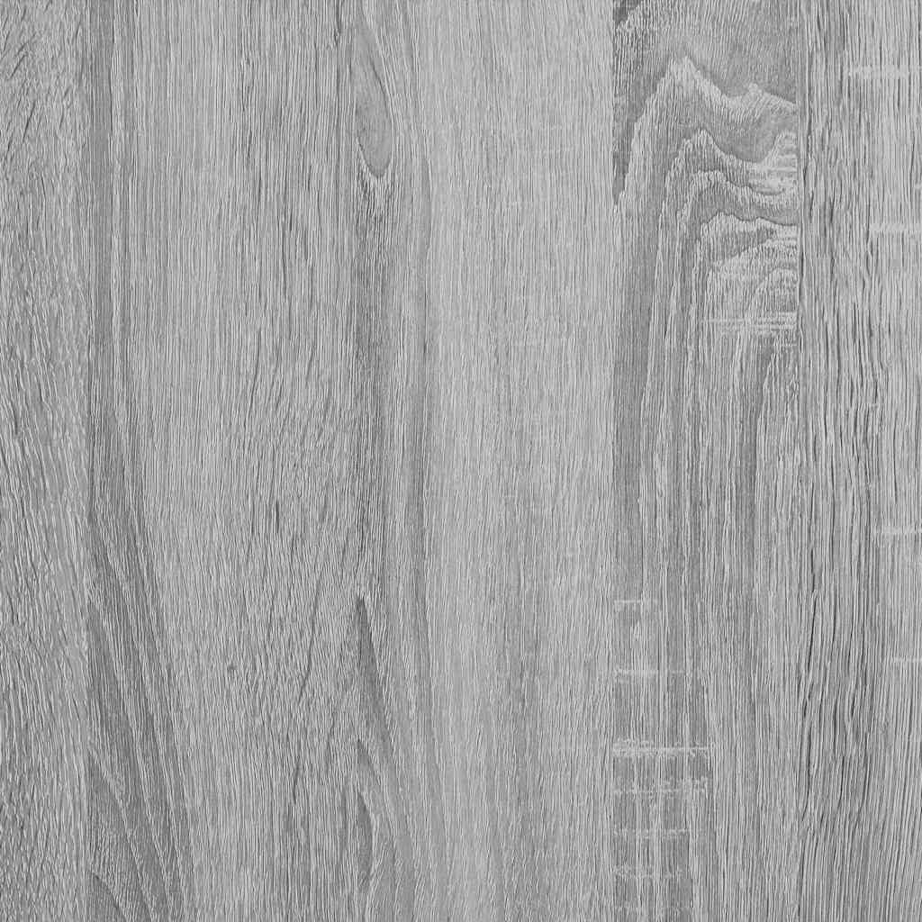 Armadietto Bagno Grigio Sonoma 35x37,5x100 cm Legno Multistrato
