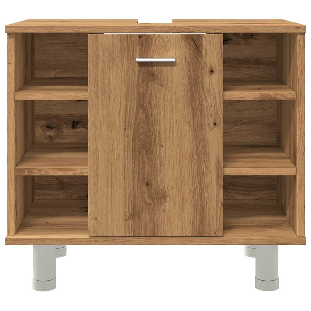 Armadietto Bagno Artigianale 60x32x53,5 cm Legno Multistrato