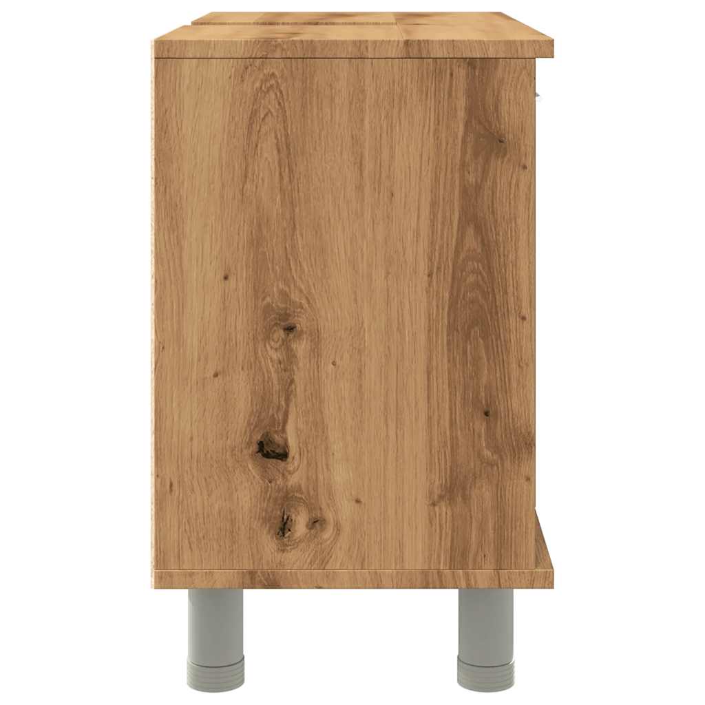 Armadietto Bagno Artigianale 60x32x53,5 cm Legno Multistrato