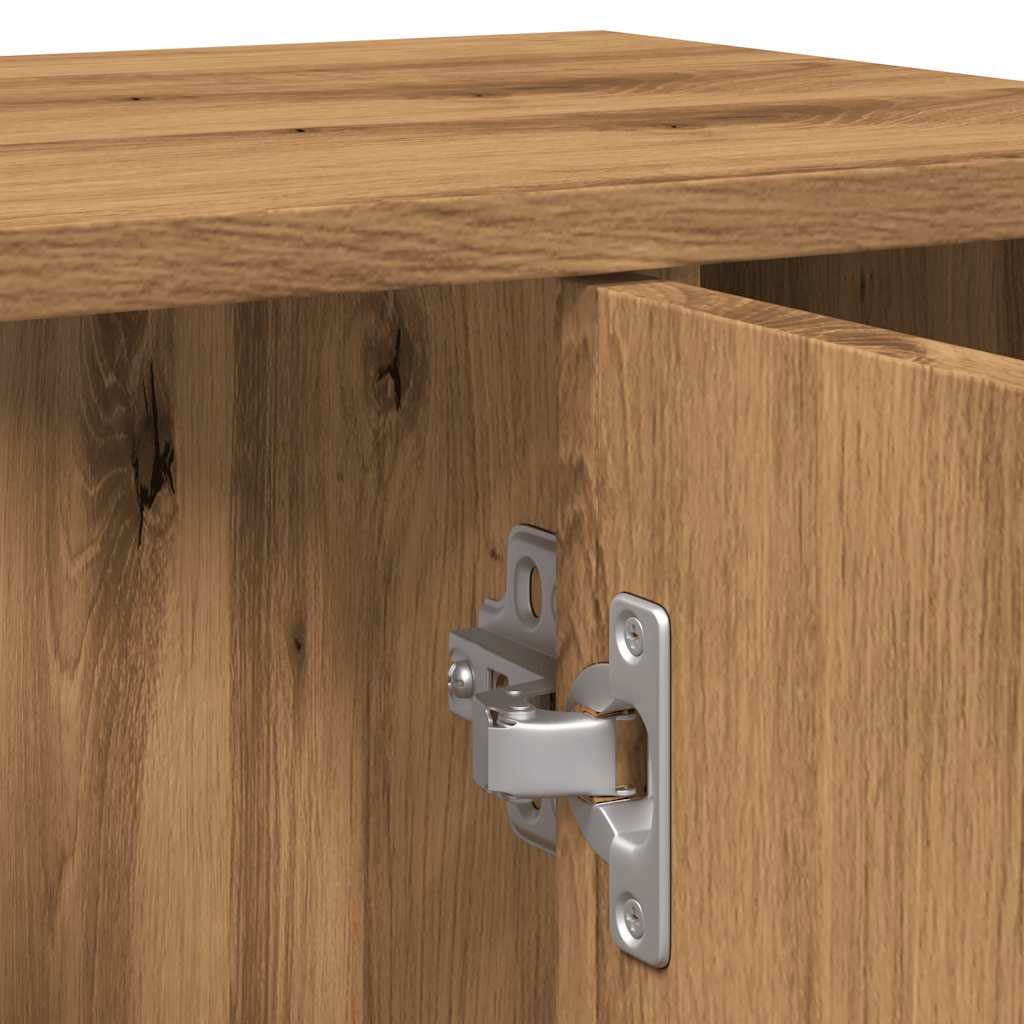 Armadietto Bagno Artigianale 60x32x53,5 cm Legno Multistrato