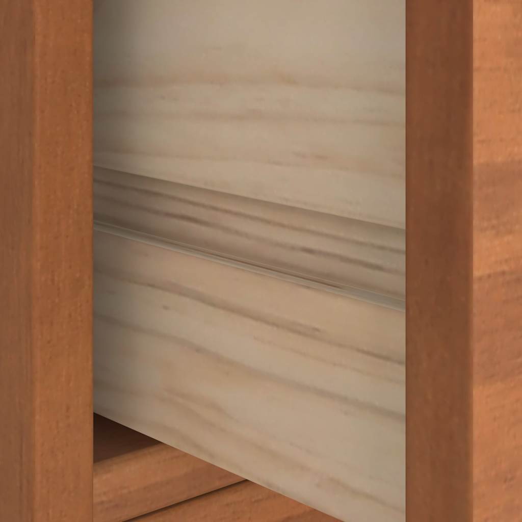 Albero da Ingresso SANDNES 87x40x159,5 cm in Legno di Pino