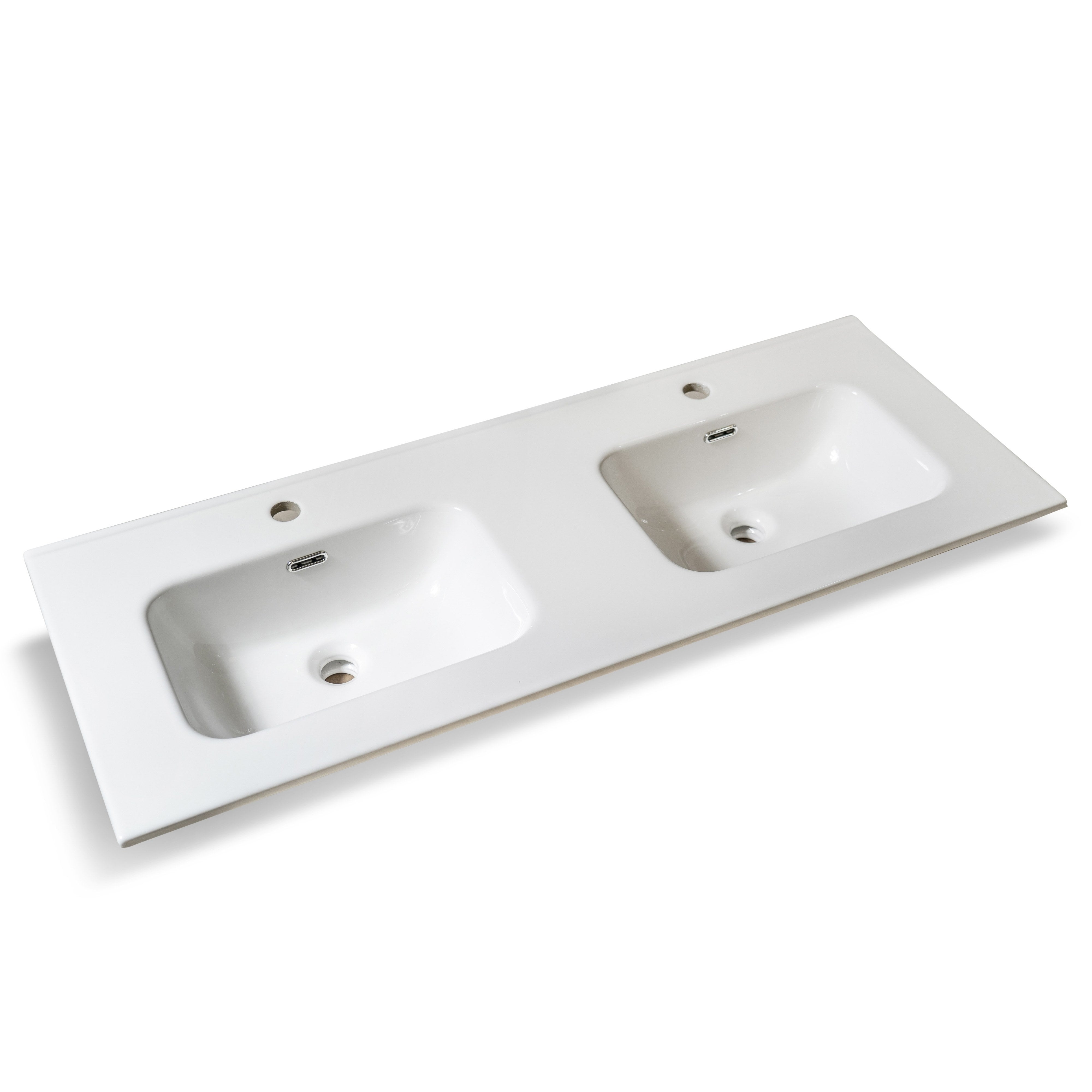 Lavabo da incasso in Ceramica da 120 cm