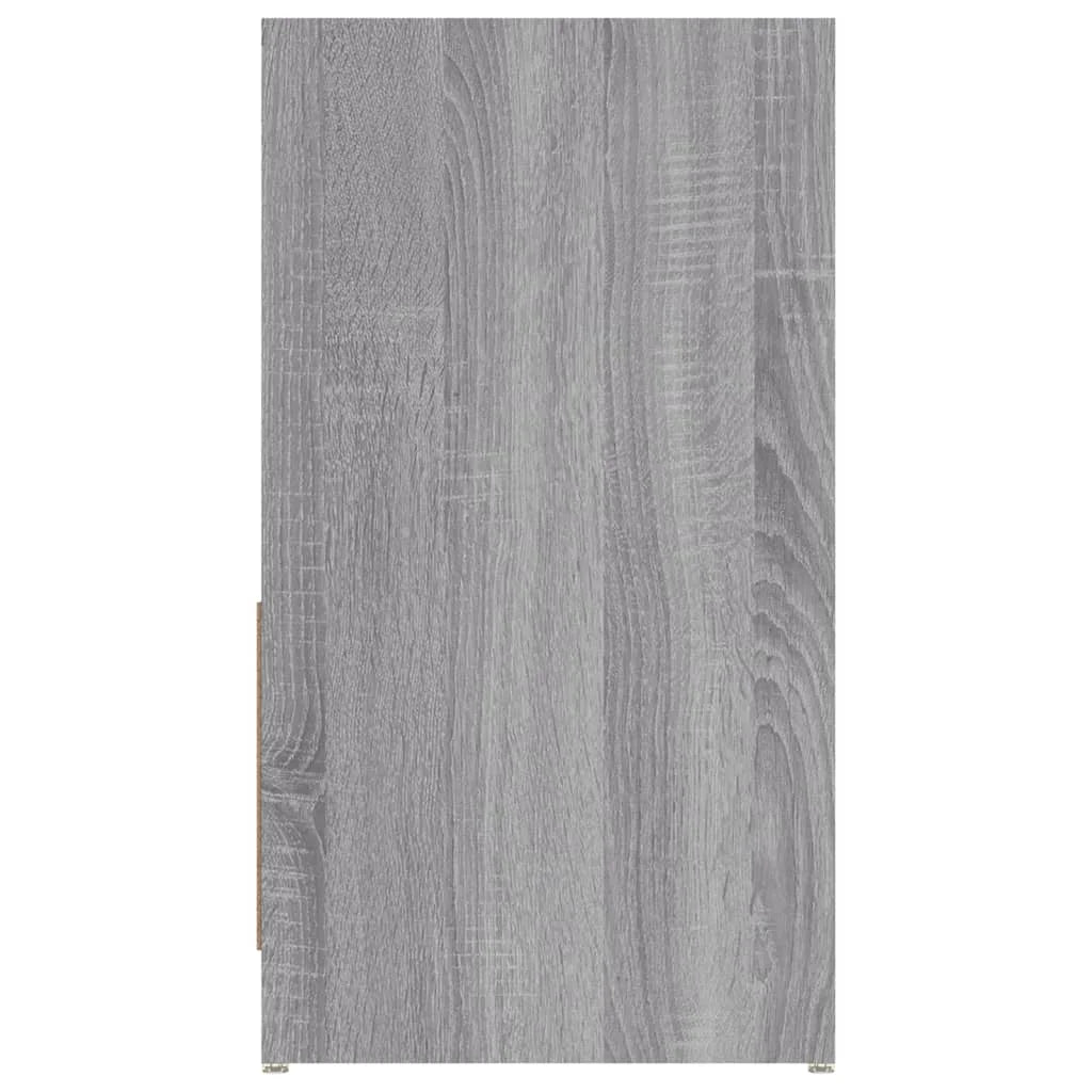 Armadietto Bagno Grigio Sonoma 60x33x61 cm in Legno