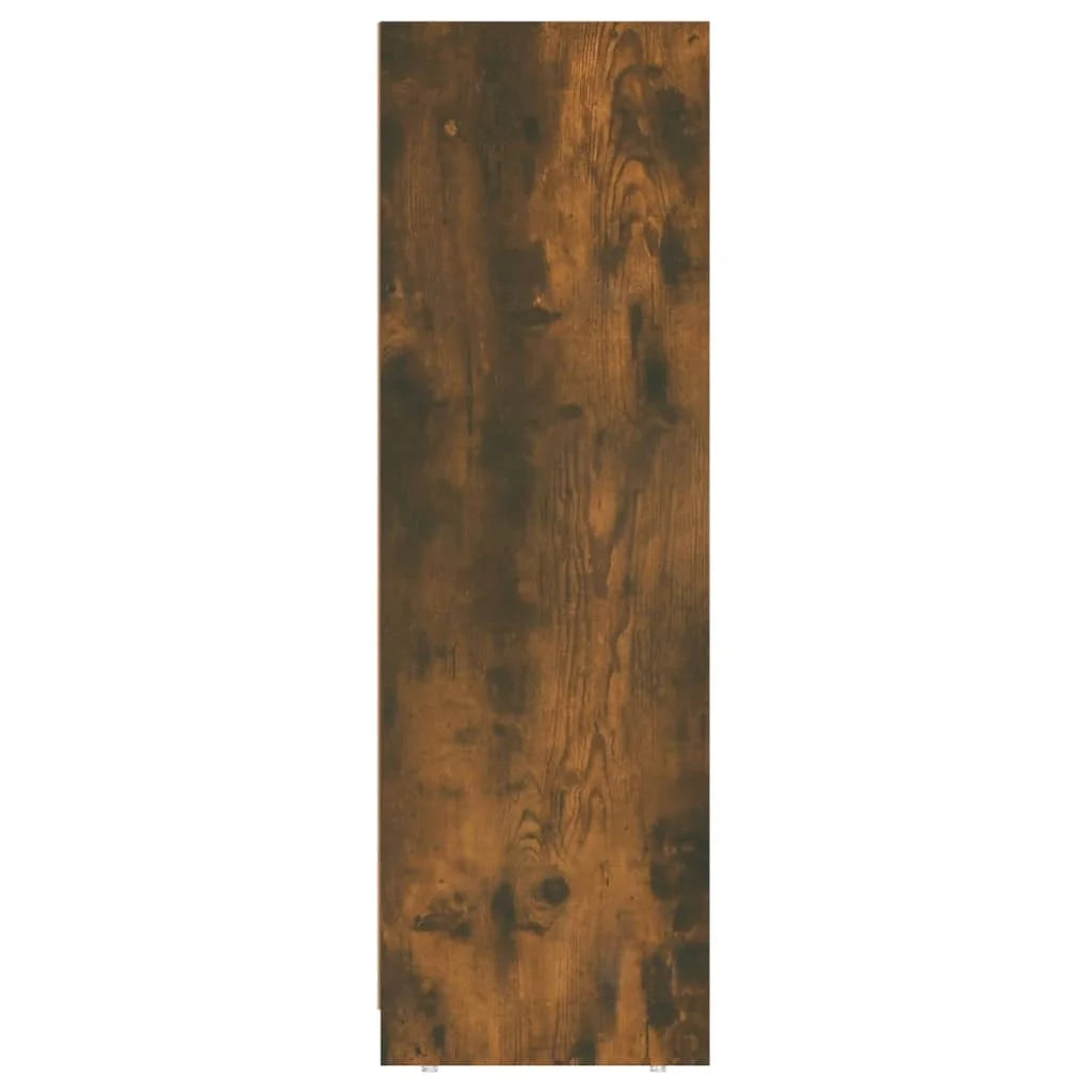 Armadietto Bagno Rovere Fumo 30x30x95 cm in Legno