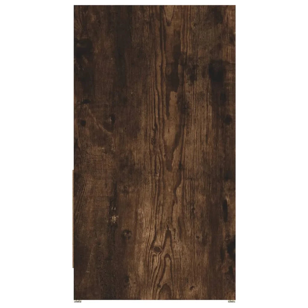 Armadietto Bagno Rovere Fumo 60x33x61 cm in Legno