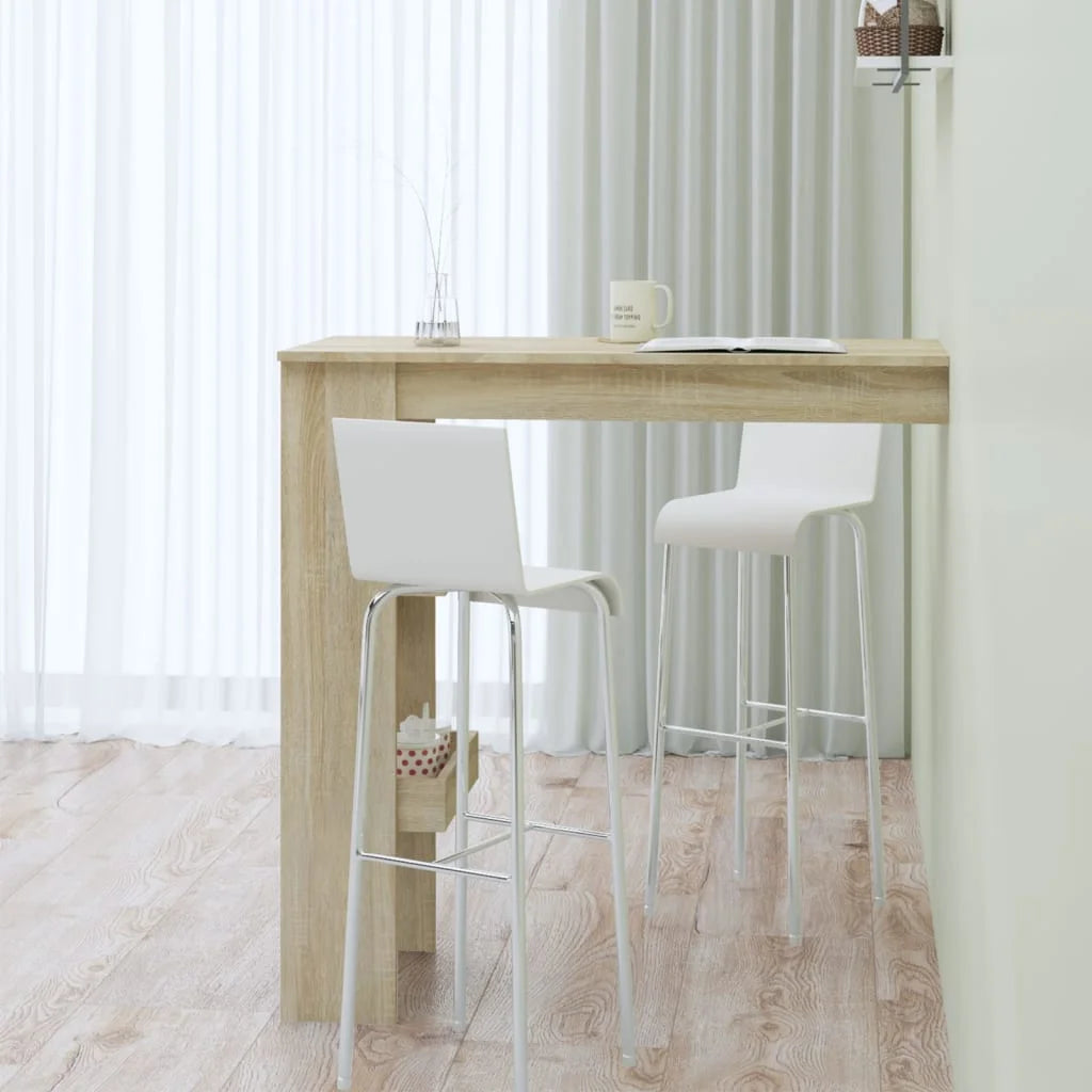 Bancone da Muro Rovere Sonoma 102x45x103,5 cm Legno