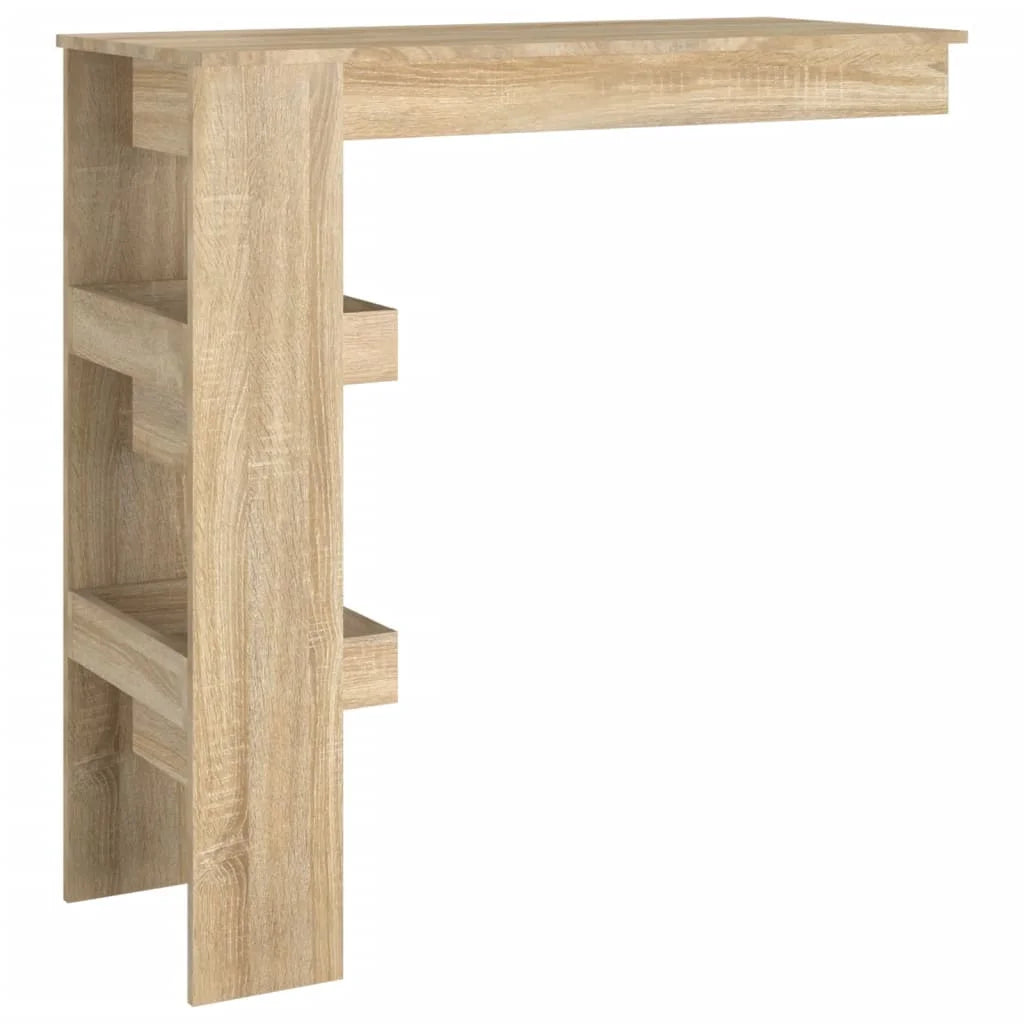 Bancone da Muro Rovere Sonoma 102x45x103,5 cm Legno