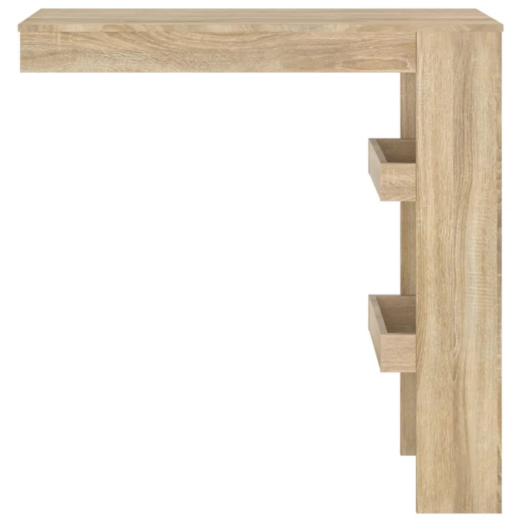 Bancone da Muro Rovere Sonoma 102x45x103,5 cm Legno