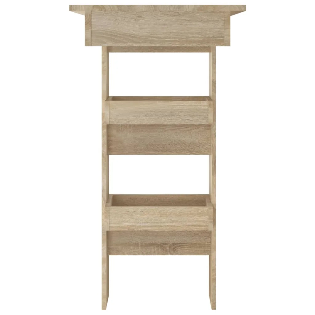 Bancone da Muro Rovere Sonoma 102x45x103,5 cm Legno