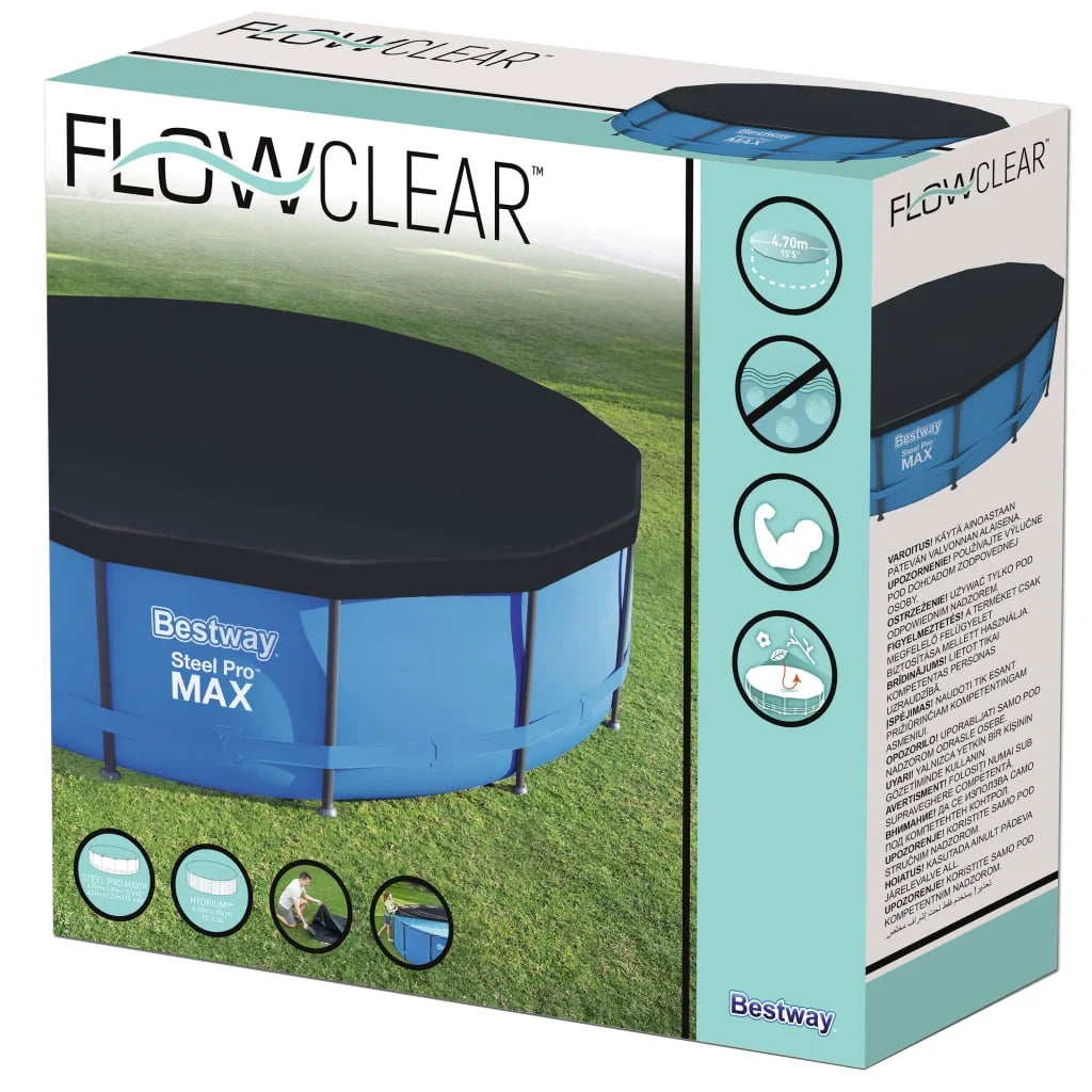 Bestway Copertura per Piscina Flowclear 457 cm - Coperture