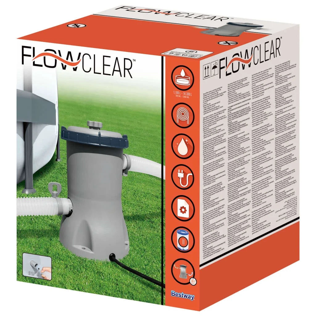 Bestway Pompa Filtro per Piscina Flowclear da 2006 L/h