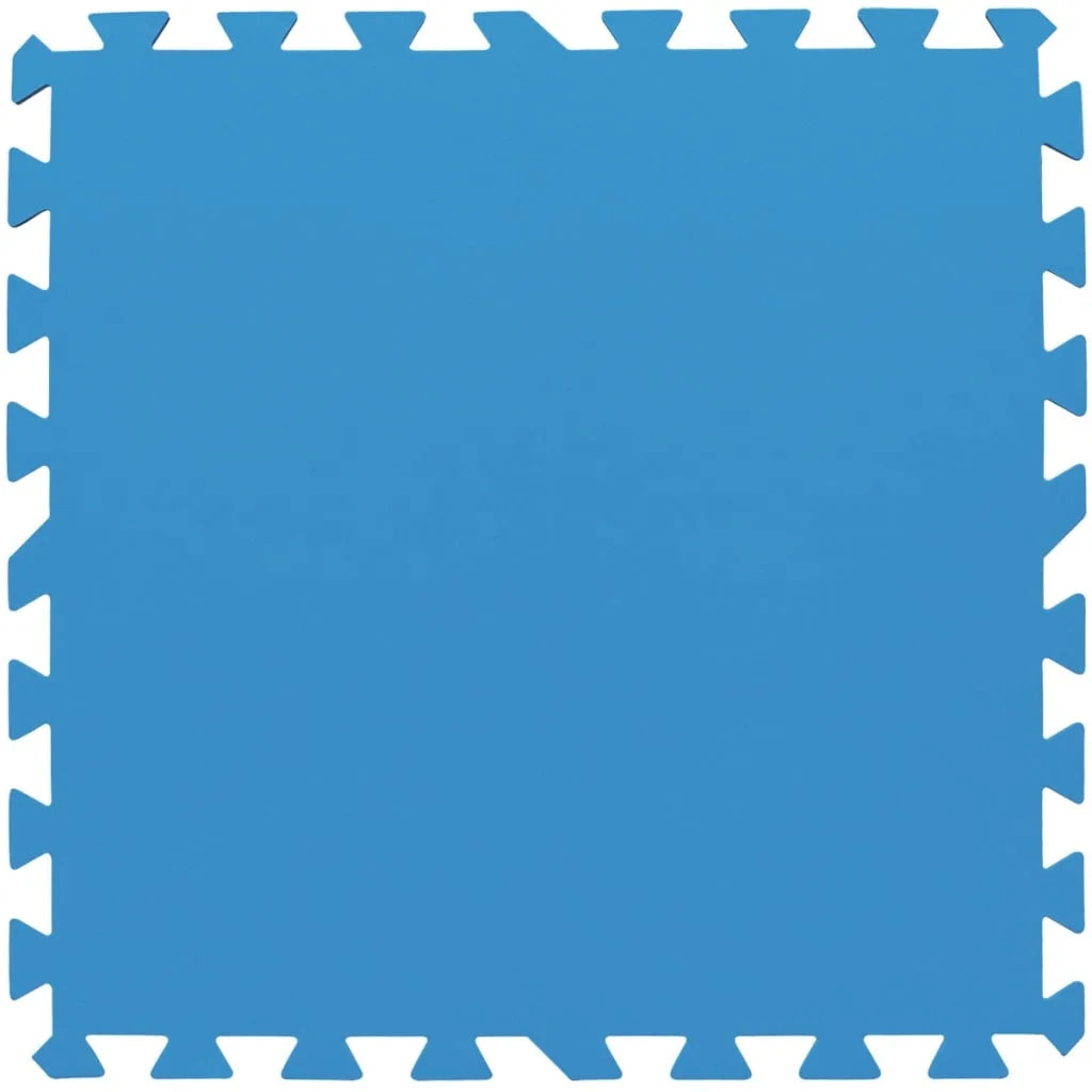 Bestway Protezioni per Pavimenti di Piscine 8 pz Blu 58220