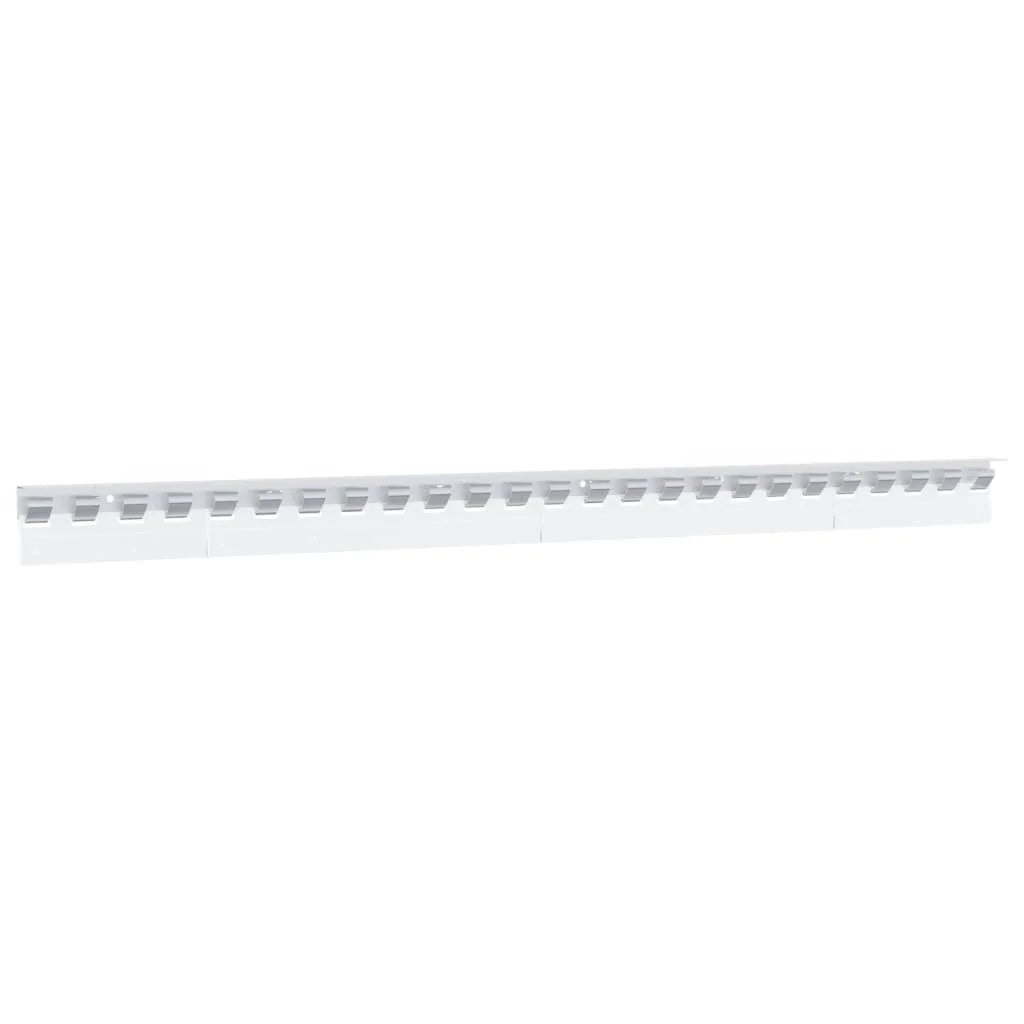 Binario di Montaggio Argento 1 m Acciaio Inox - Tende