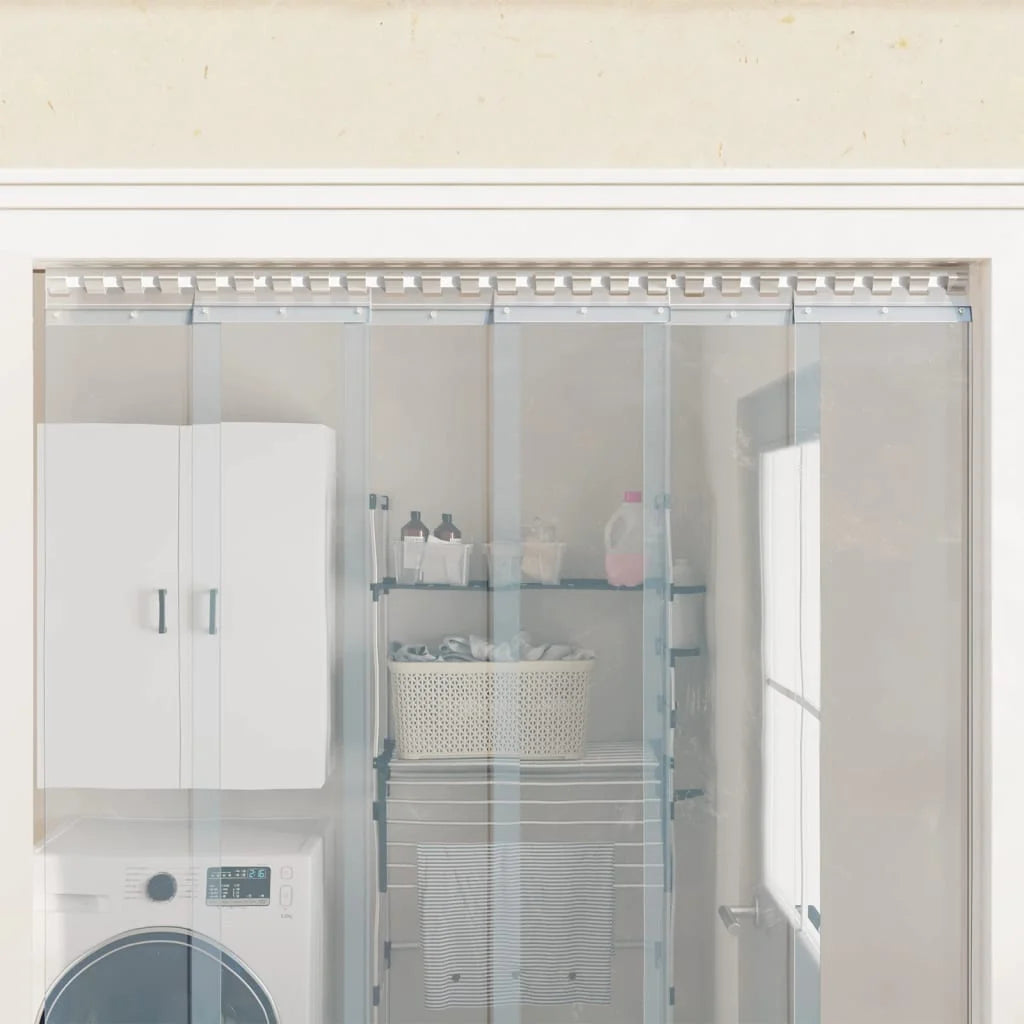 Binario di Montaggio Argento 1 m Acciaio Inox - Tende