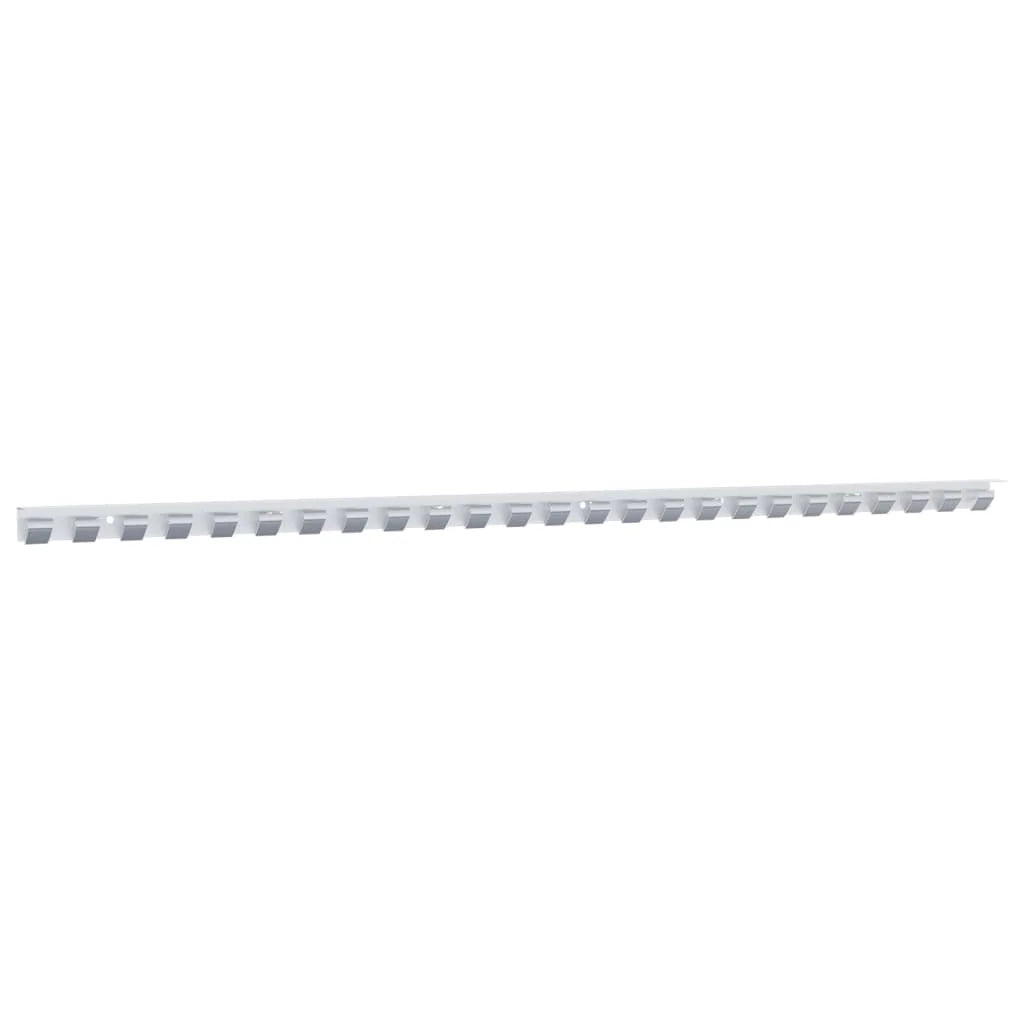 Binario di Montaggio Argento 1 m Acciaio Inox - Tende
