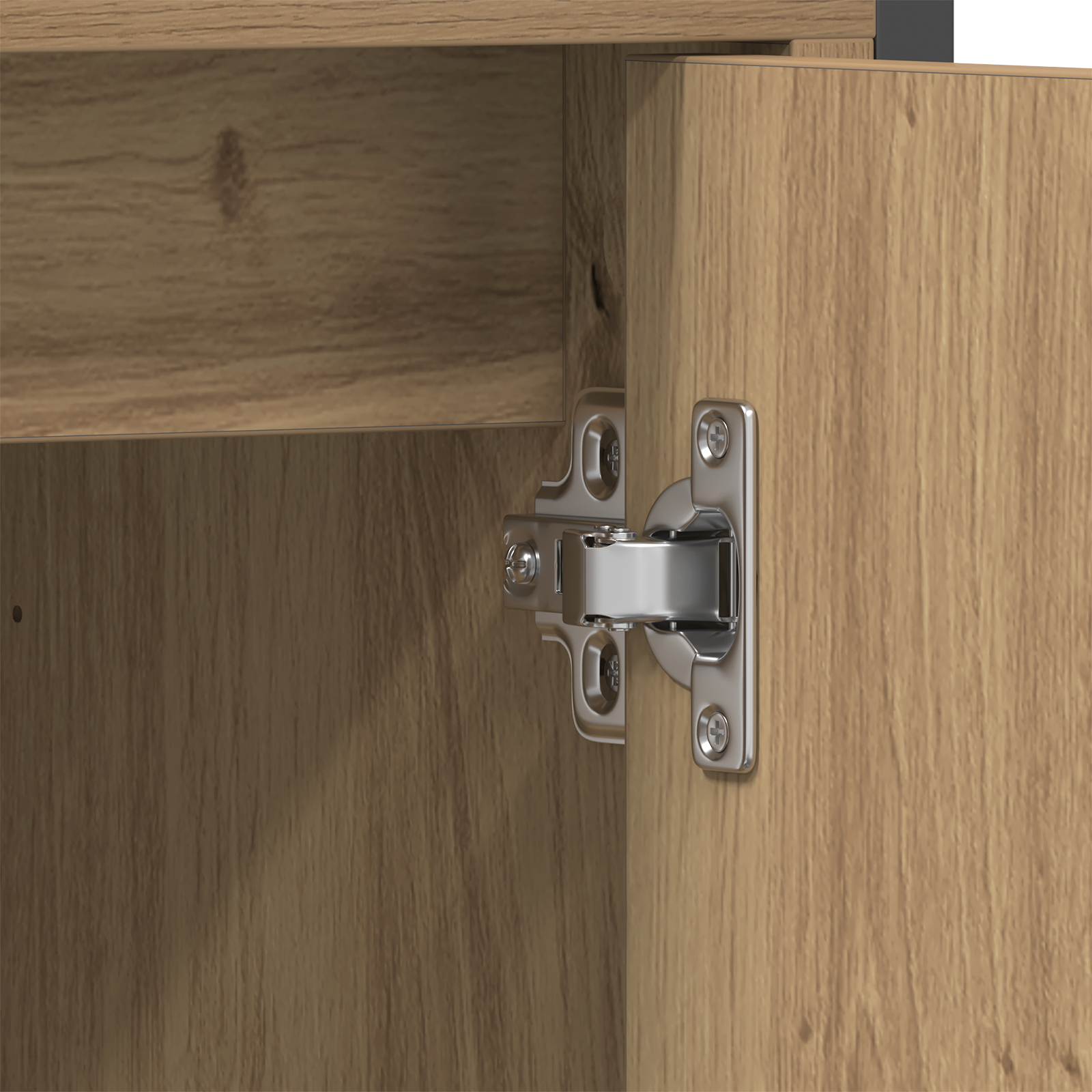 Armadio Bagno Quercia Artigianale 33x33x185.5 cm Legno Ingegnerizzato