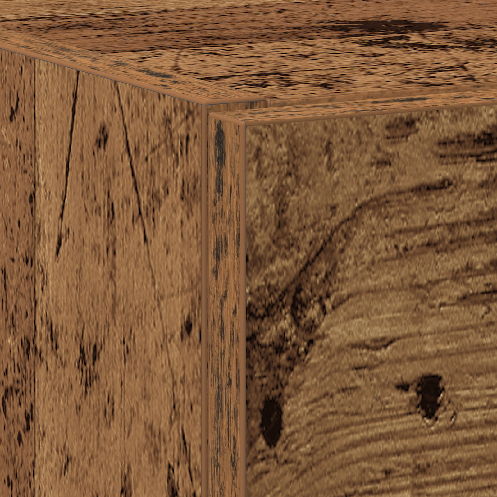 Armadietto per Lavandino Legno Vecchio 40x37x59 cm Legno Ingegnerizzato