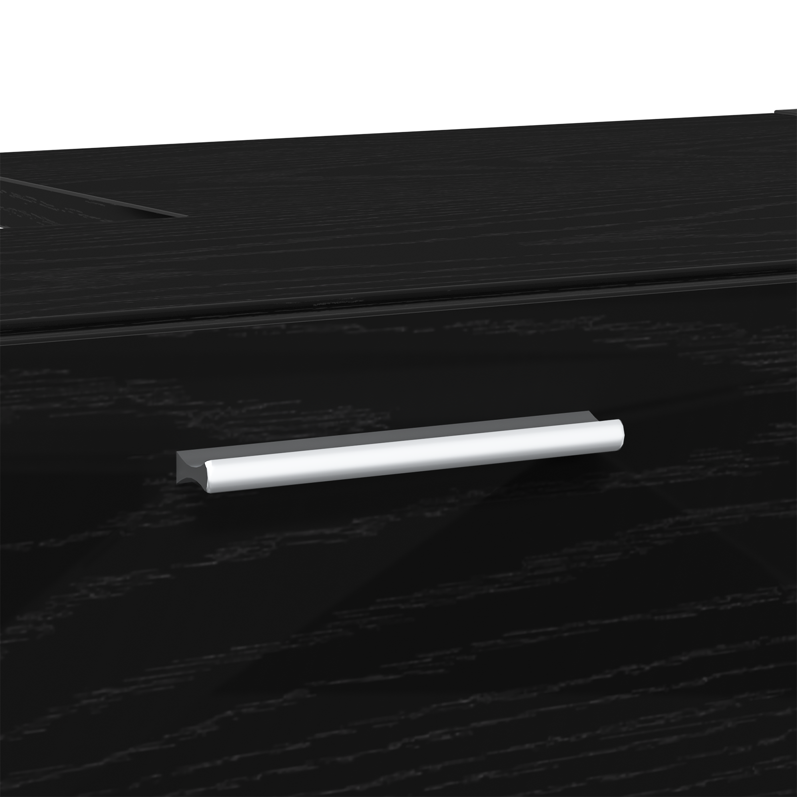 Cabinet per lavello Nero Rovere 78x37x59 cm Legno ingegnerizzato