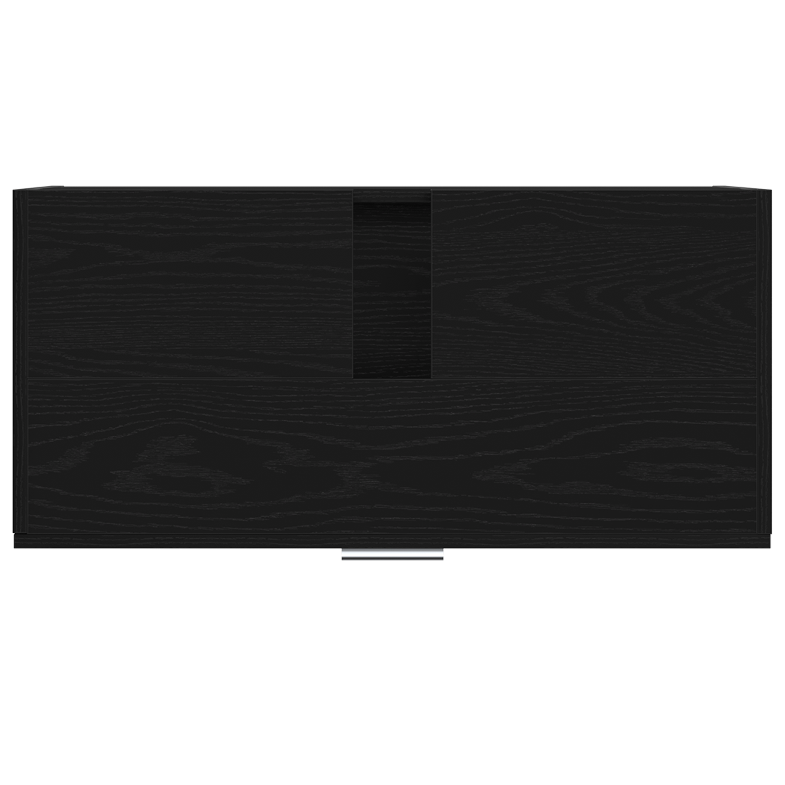 Cabinet per lavello Nero Rovere 78x37x59 cm Legno ingegnerizzato