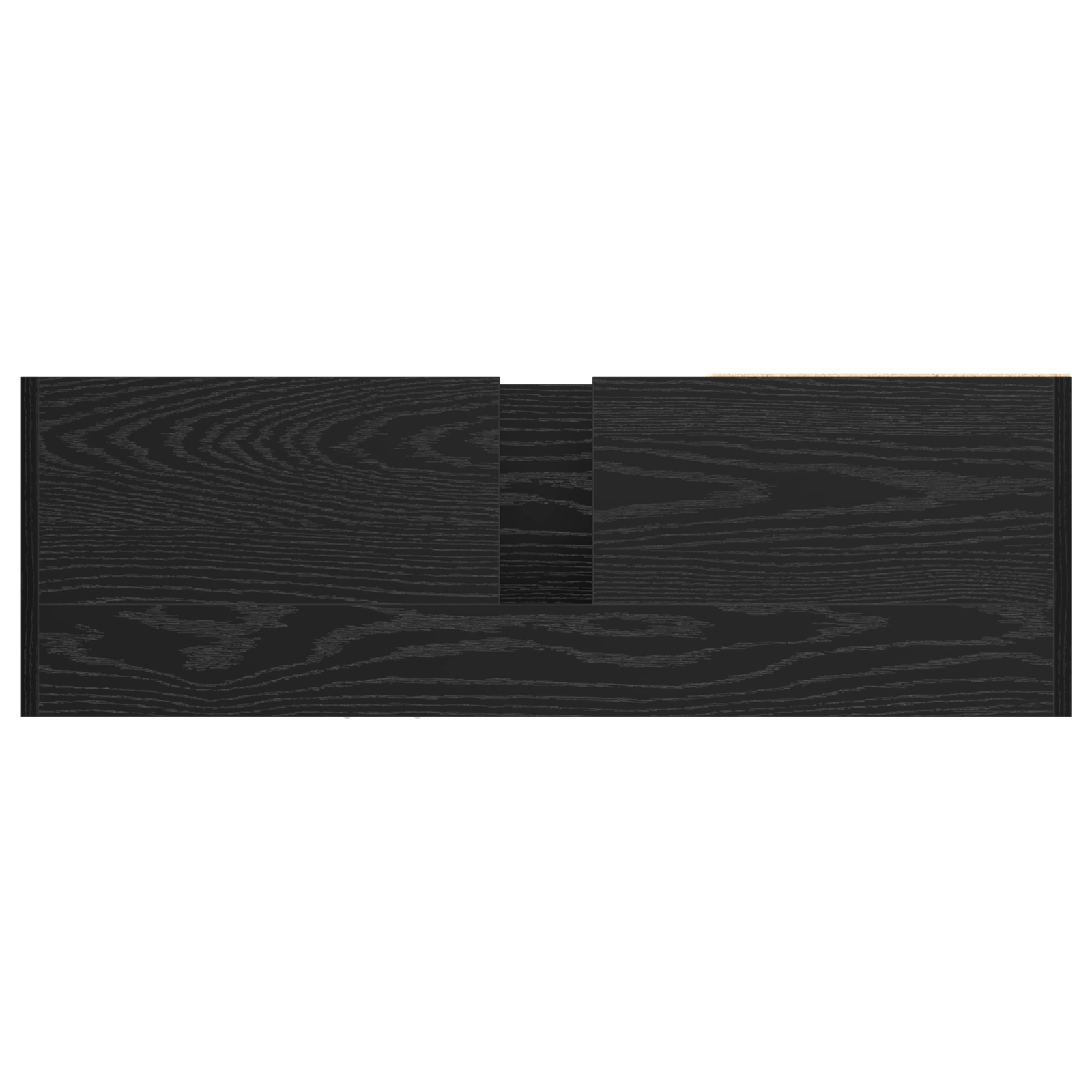 Armadio Lavabo Rovere Nero 90x29x55 cm Legno Ingegnerizzato