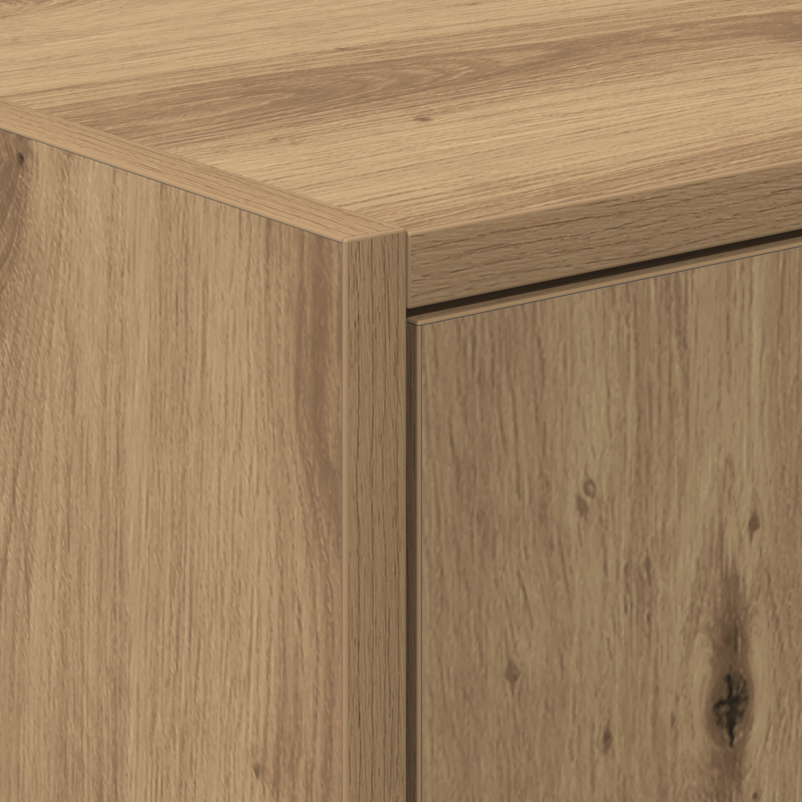 Armadio per lavandino Rovere Artigianale 63x29x55 cm Legno ingegnerizzato