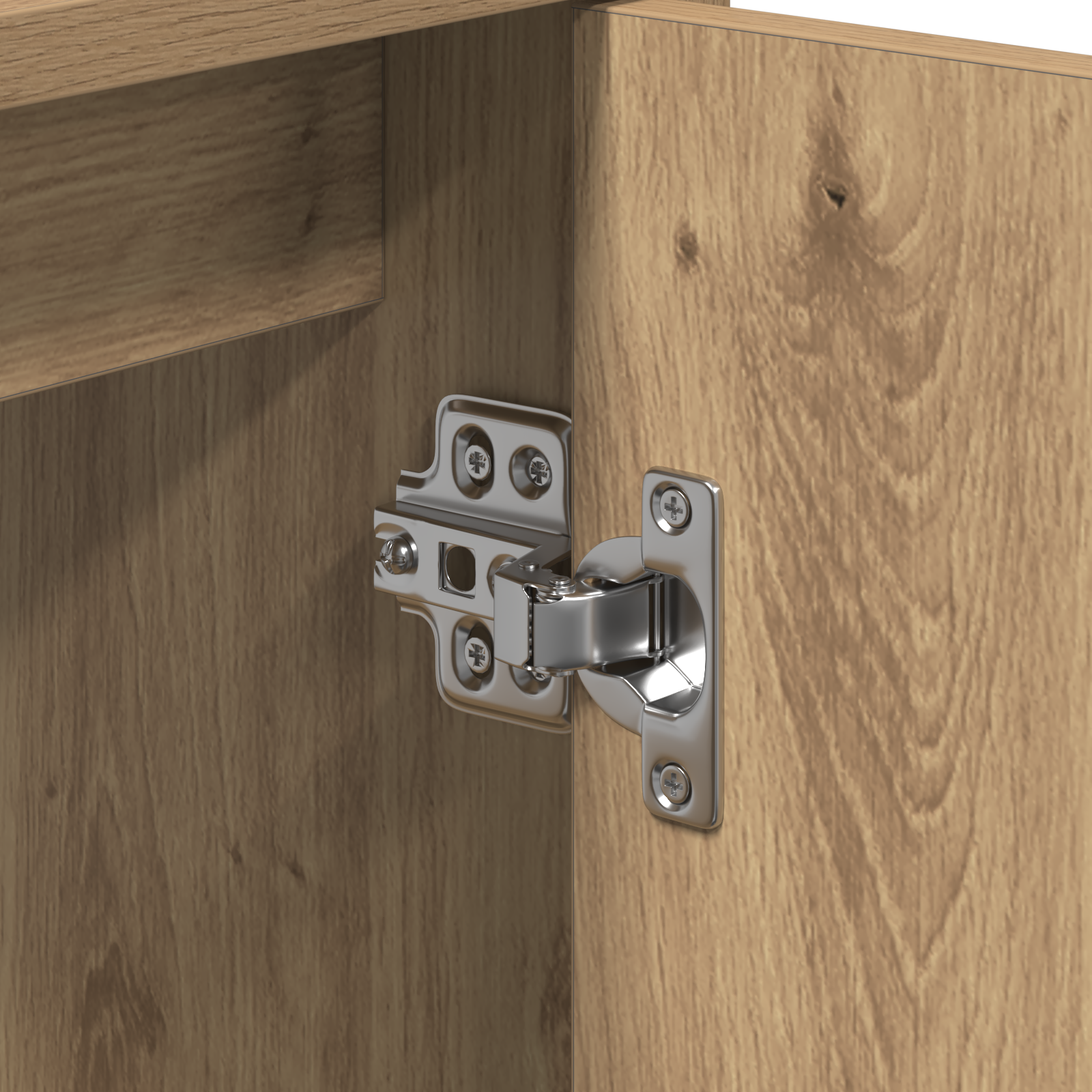 Armadio per lavandino Rovere Artigianale 63x29x55 cm Legno ingegnerizzato