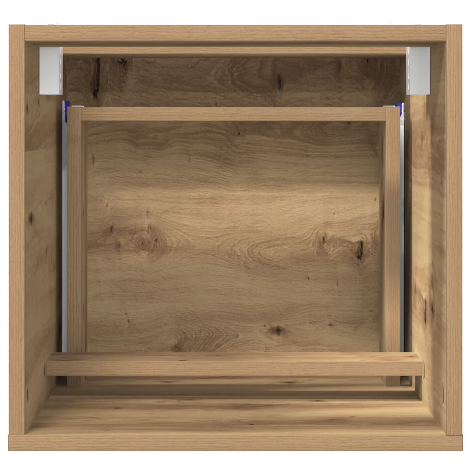 Armadio per il bagno Rovere artigianale MDF Medio Contenitore