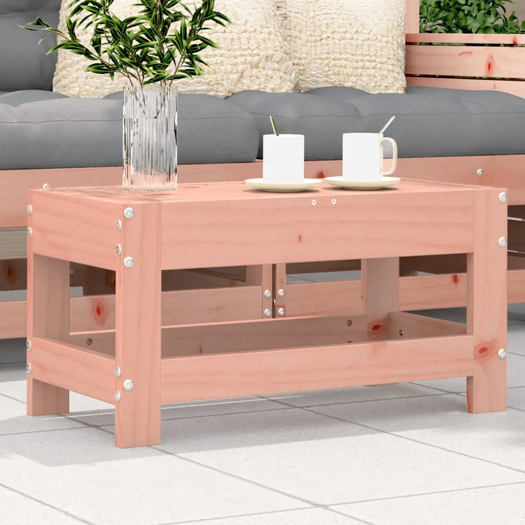 Poggiapiedi da Giardino 62x30x32cm in Legno Massello