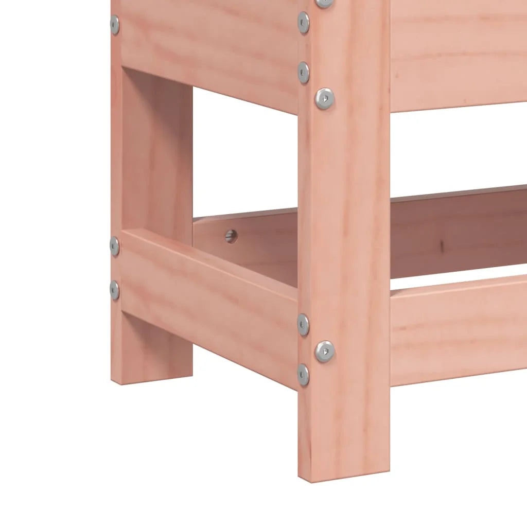 Poggiapiedi da Giardino 62x30x32cm in Legno Massello