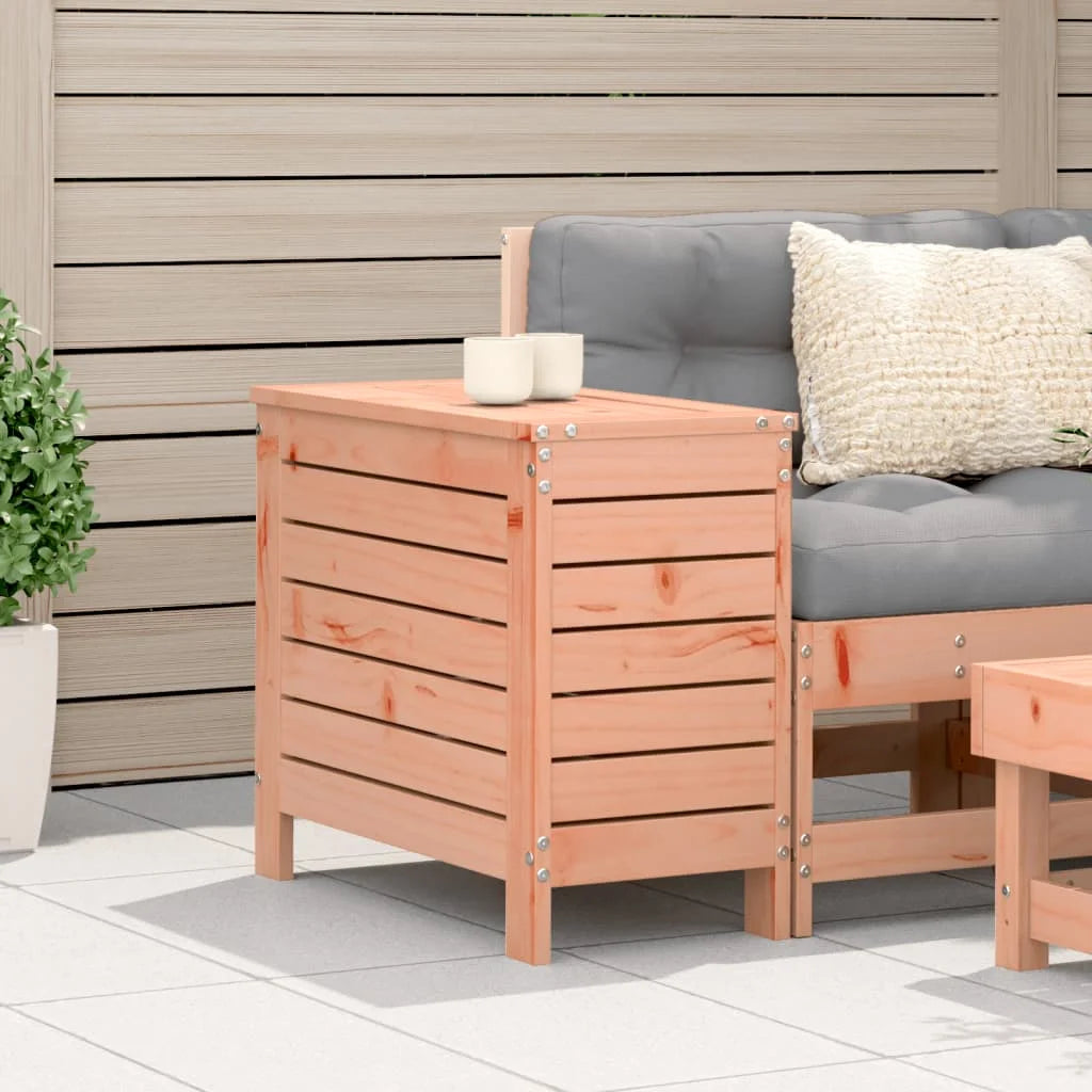 Poggiapiedi da Giardino 62x31,5x52 cm Legno Massello