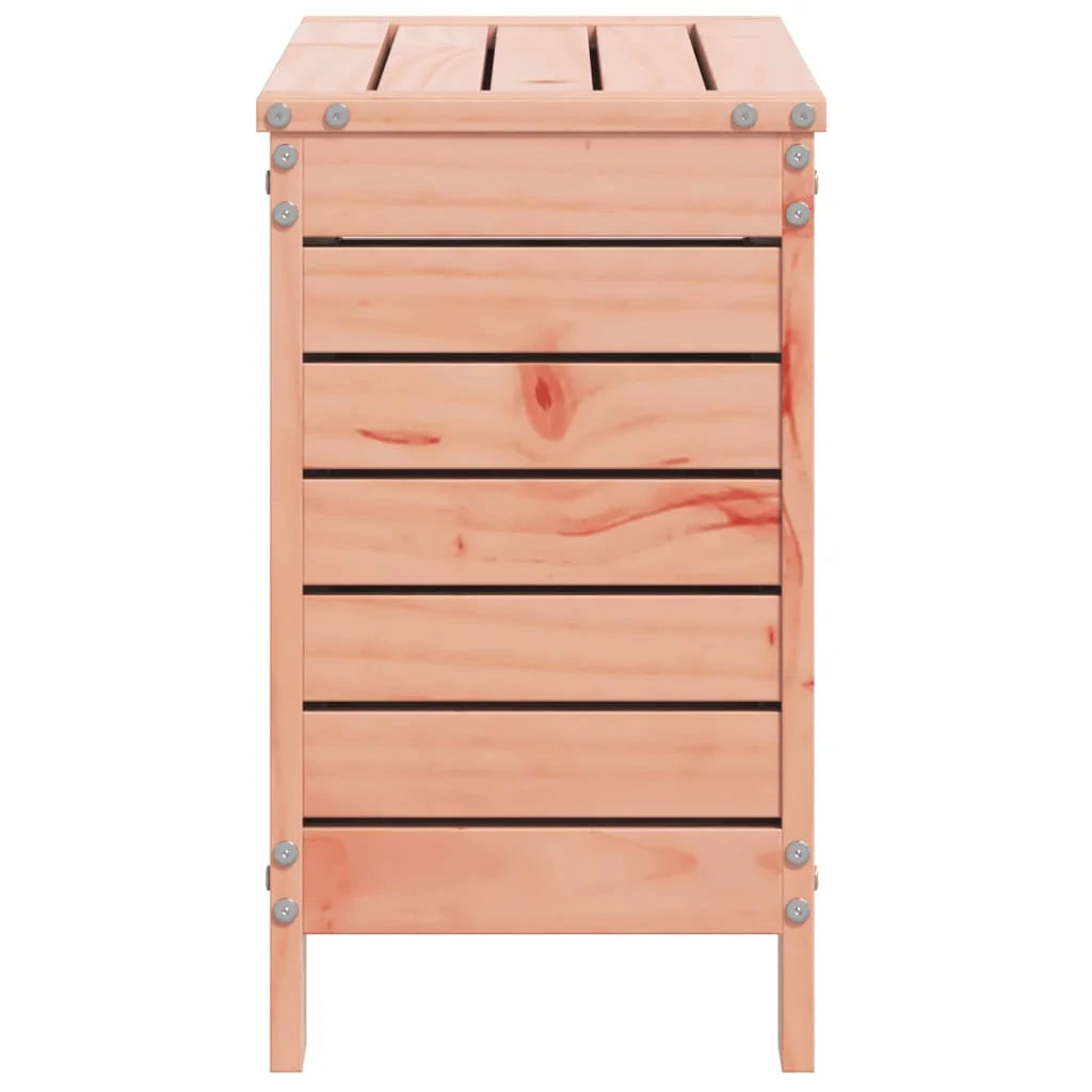 Poggiapiedi da Giardino 62x31,5x52 cm Legno Massello