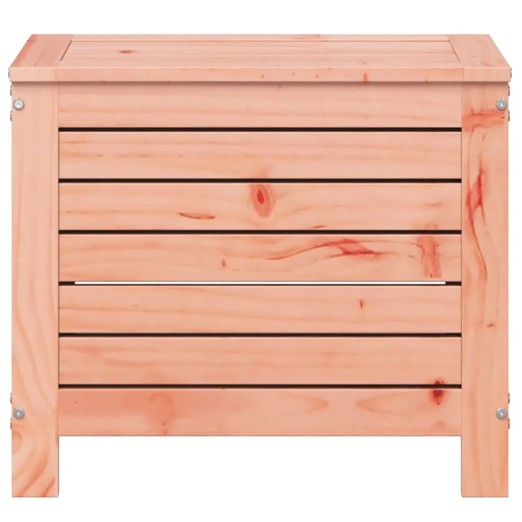 Poggiapiedi da Giardino 62x31,5x52 cm Legno Massello