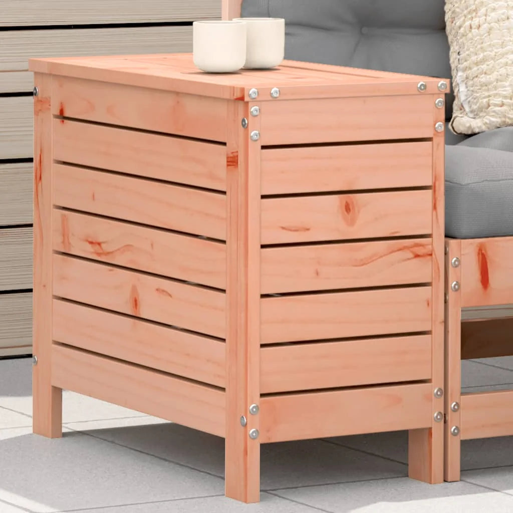 Poggiapiedi da Giardino 62x31,5x52 cm Legno Massello