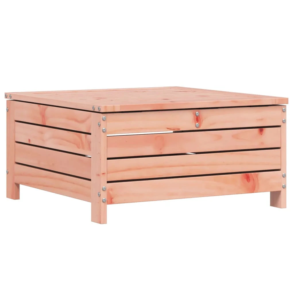 Poggiapiedi da Giardino 62x63,5x32 cm Legno Massello