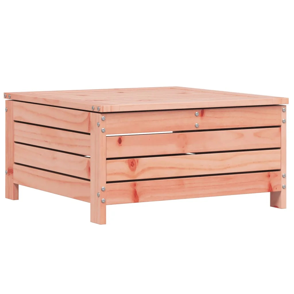 Poggiapiedi da Giardino 62x63,5x32 cm Legno Massello