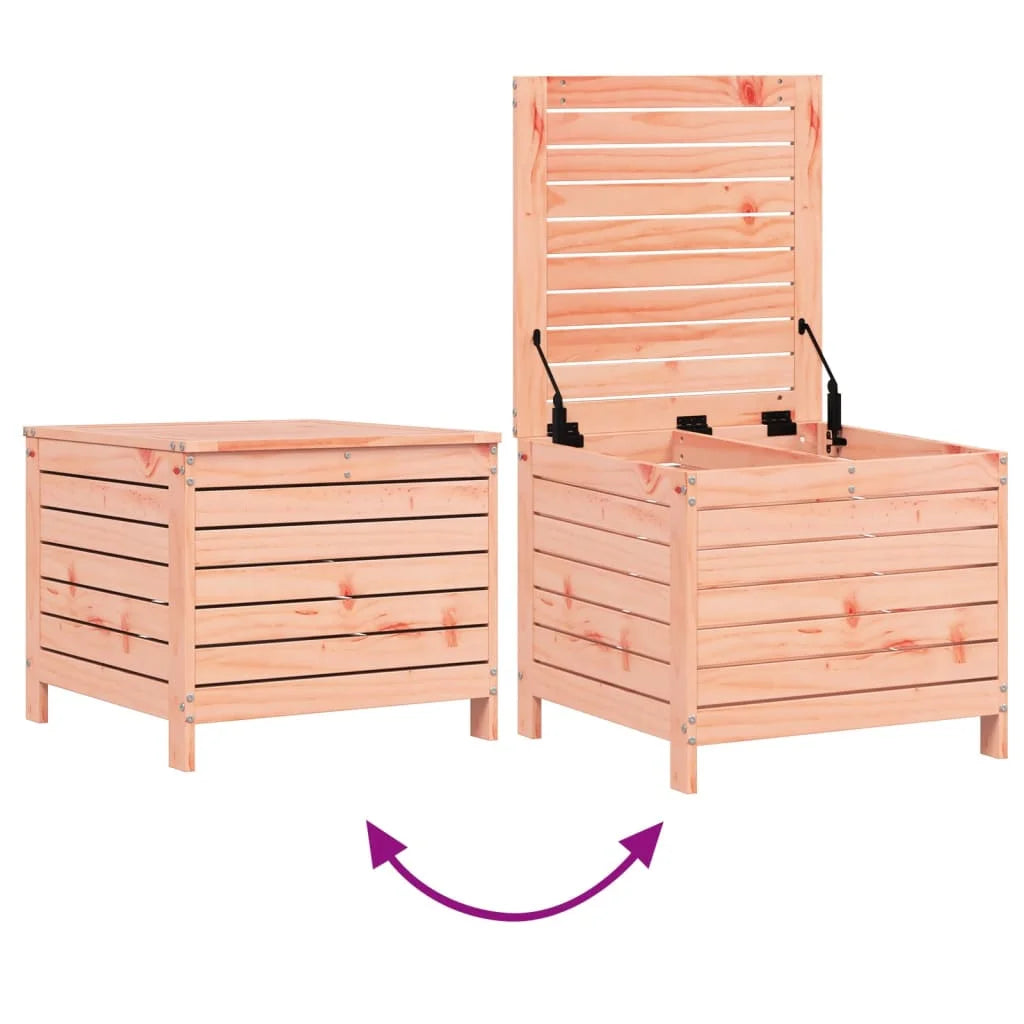 Poggiapiedi da Giardino 62x63,5x53,5 cm Legno Massello