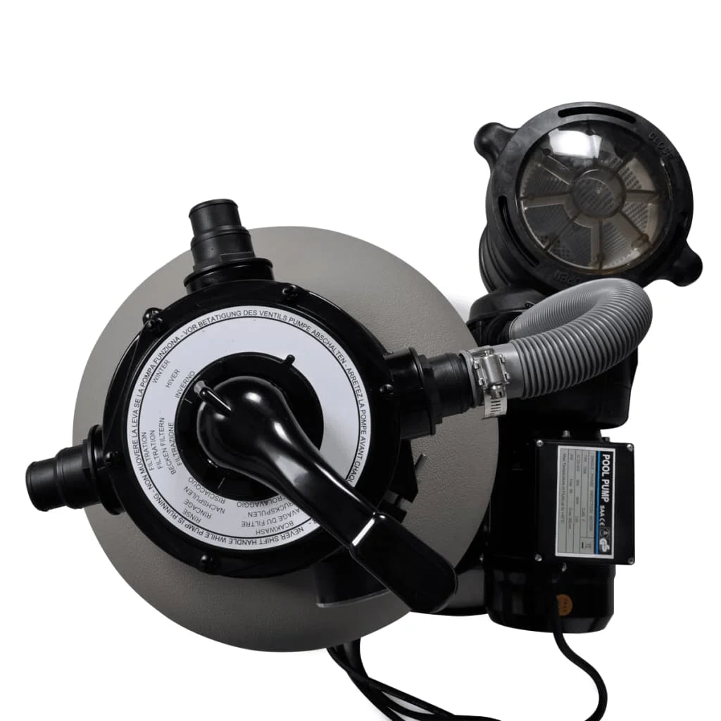 Pompa con Filtro a Sabbia 600 W 17000 l/h - Filtri piscine